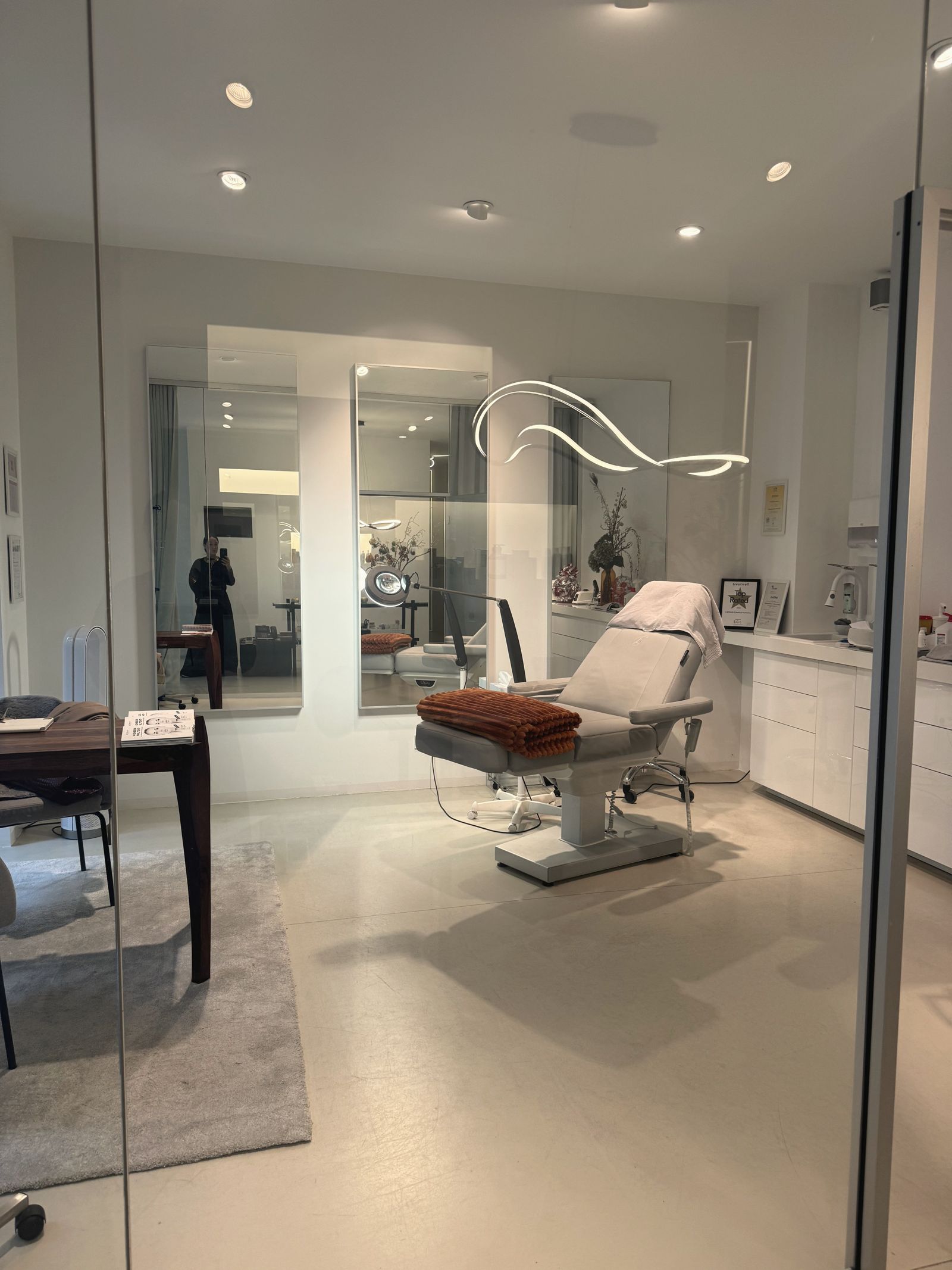 Behandlungsraum des Ateliers Doreen in Berlin City West